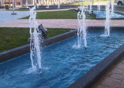 Concrete Imprint Water Feature