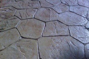 Imprint Concrete Random Stone
