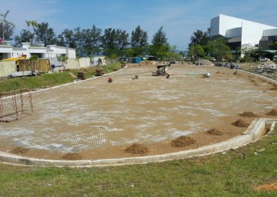 Interlocking Concrete Pavement Project