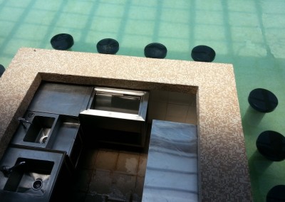Poolside Bar Finish